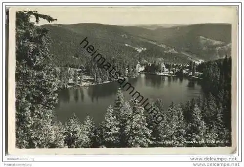 Mummelsee - Gesamtansicht - Foto-AK