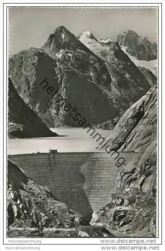 Grimsel - Hospiz - Spitallammsperre - Foto-AK