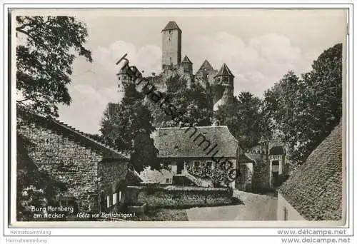 Burg Hornberg am Neckar - Foto-AK