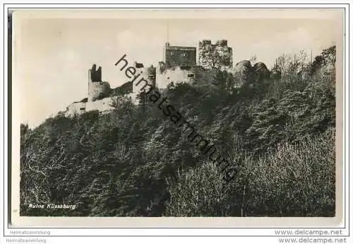 Ruine Küssaburg - Foto-AK