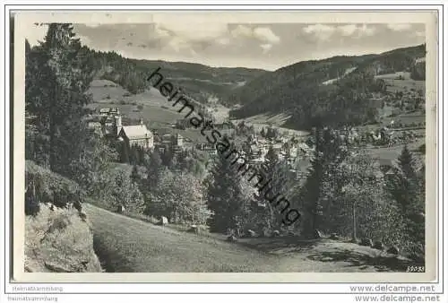 Todtmoos vom Sanatorium gesehen - Foto-AK