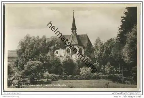 Elzach - Neunlinden-Kapelle - Foto-AK