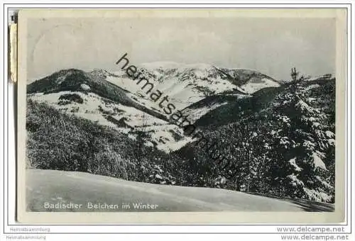 Belchen im Winter