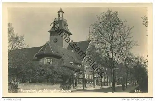 Berlin-Tempelhof - Leo Schlageter Schule - Foto-AK 40er Jahre