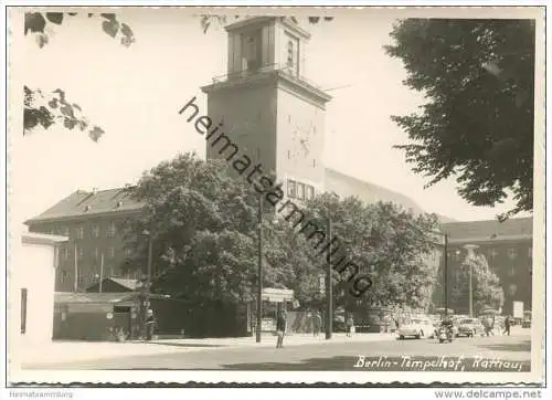 Berlin-Tempelhof - Rathaus - Foto-AK Grossformat - Verlag Bruno Schroeter Berlin 60er Jahre