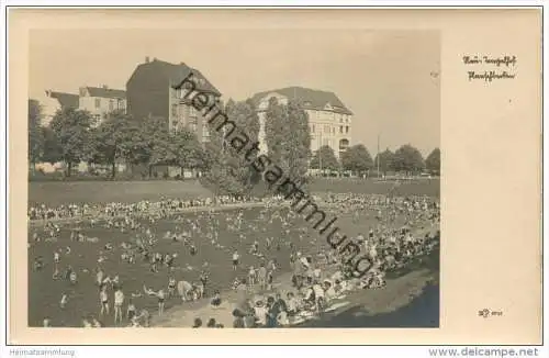 Berlin-Tempelhof - Planschbecken - Foto-AK 30er Jahre