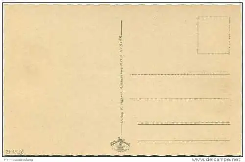 Altlandsberg - Poststrasse mit Rathaus - Verlag F. Hähnel Altlandsberg 30er Jahre