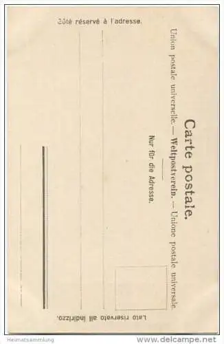 Gemmipass - Walliserseite - Verlag Gebr. Wehrli Kilchberg 1903