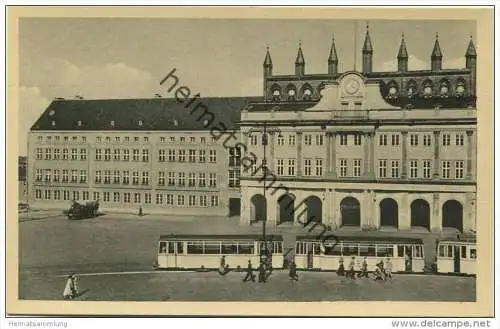 Rostock - Rathaus - Verlag VEB Volkskunst Reichenbach 1/917