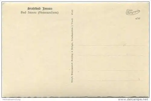 Stahlbad Imnau - Sanatorium Josefshaus - Foto-AK - Verlag Kettling &amp; Krüger Schalksmühle