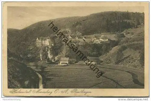 Reutlingen - Heilanstalt Mariaberg O.-A. 1926 - Verlag Gebr. Metz Tübingen