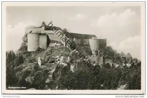 Hohenneuffen - Foto-AK - Verlag J. Schäfer Reutlingen