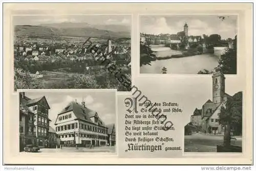 Nürtingen - Foto-AK - Verlag Franckh Stuttgart
