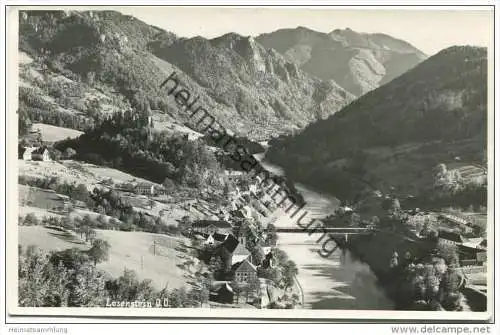 Losenstein an der Enns - Foto-AK - Verlag Rudolf Rieder Losenstein - rückseitig beschrieben