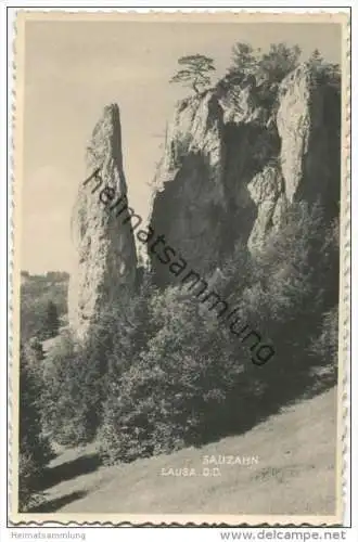 Lausa - Sauzahn - Foto-AK - Verlag Rudolf Rieder Losenstein gel. 1939
