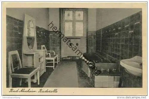 Bad Nauheim - Badezelle - Verlag A. Ossenkop Bad Nauheim gel. 1950