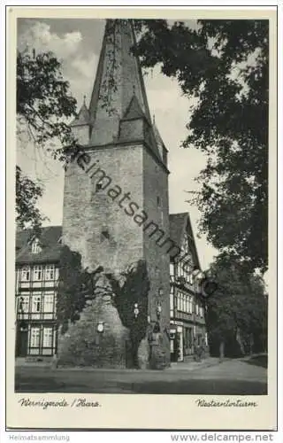 Wernigerode - Westerntorturm - Verlag R. Demuth Wernigerode 30er Jahre