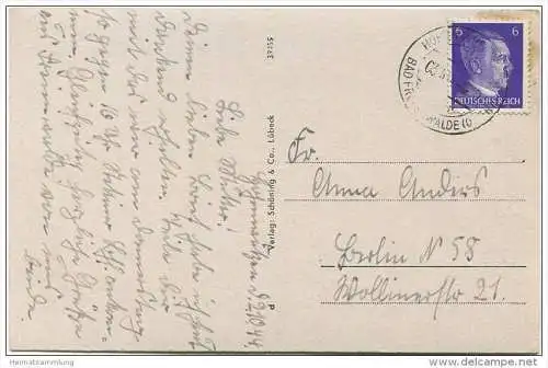 Bad Freienwalde - Brunnental - Thüringerblick - Verlag Schöning &amp; Co. Lübeck gel. 1944