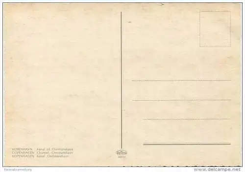 Kopenhagen - Christianshavn - AK Grossformat