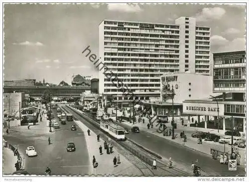 Berlin-Charlottenburg - Hardenbergstrasse mit Bahnhof Zoo - Foto-AK Grossformat - Verlag Klinke &amp; Co. Berlin - Marke