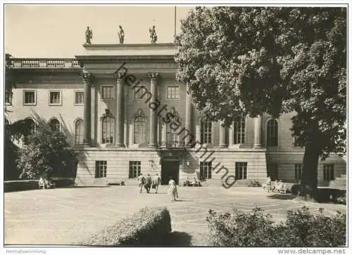 Berlin-Mitte - Humboldt Universität - Foto-AK Grossformat - Dick-Foto-Verlag Erlbach - Rückseite beschrieben 1964