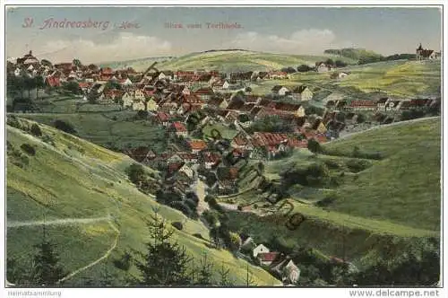 St. Andreasberg - Verlag Louis Glaser Leipzig gel. 1925