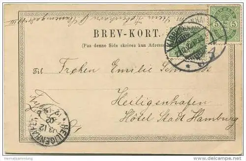 Hilsen fra Kjobenhavn - Rheden gel. 1902