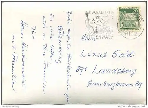 Pferde - Foto-AK Grossformat gel. 1970