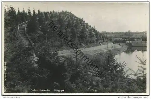 Berlin-Mariendorf - Volkspark - Foto-AK - Goldiner Berlin 30er Jahre