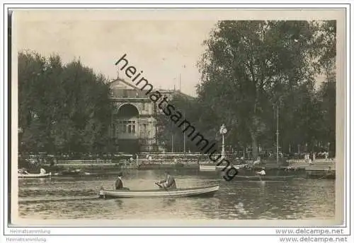 Karlsruhe - Stadtgartensee - Festhalle