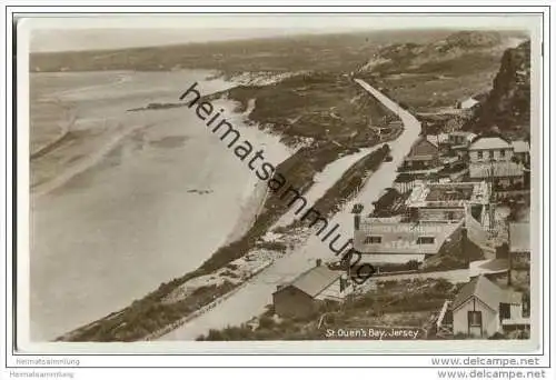 Jersey - St. Quen's Bay - Foto-AK 30er Jahre