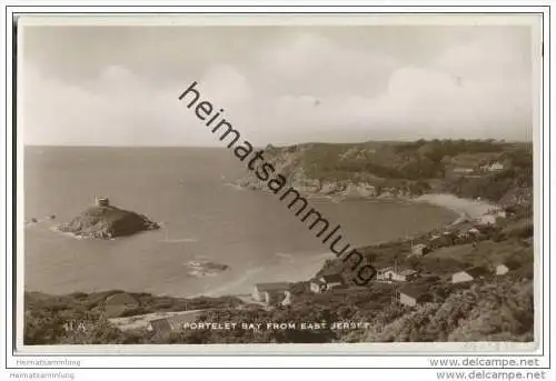 Jersey - Portelet Bay - Foto-AK 30er Jahre