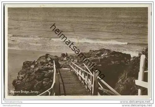 Jersey - Plemont Bridge - Foto-AK 30er Jahre