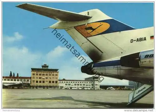 Stuttgart - Flughafen - Echterdingen - AK-Grossformat 1970 - Zobel-Verlag Stuttgart