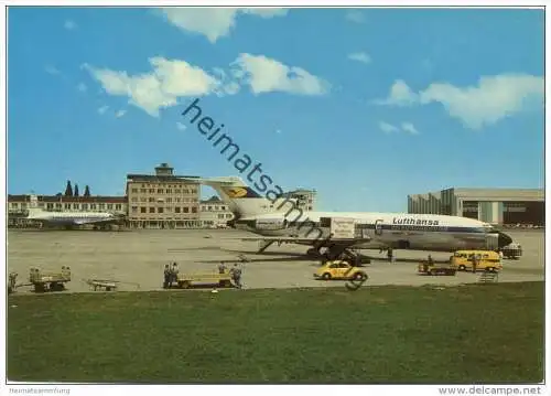 Stuttgart - Flughafen - Echterdingen - AK-Grossformat 1970 - Zobel-Verlag Stuttgart