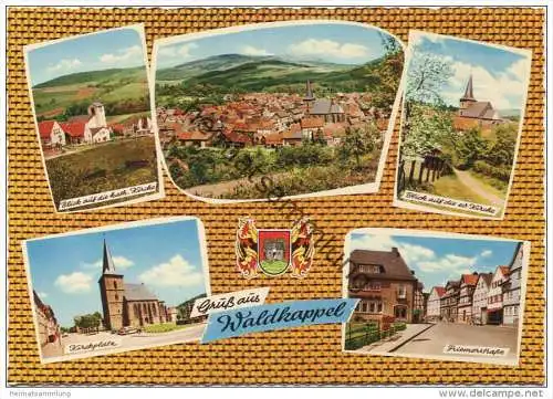 Waldkappel - AK Grossformat - Verlag Georg Hohmeister Waldkappel 60er Jahre