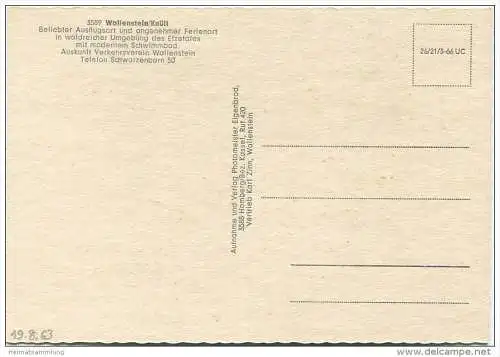 Wallenstein / Knüll - AK-Grossformat - Verlag Eigenbrod Homberg 60er Jahre