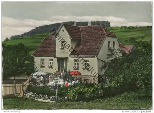 Appenfeld / Knüll - Privatpension Langenhagen - Haus Waldfrieden - AK-Grossformat - Verlag Eigenbrod Homberg (E16070)