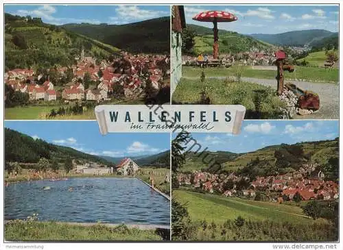 Wallenfels - AK Grossformat 60er Jahre - Oberfränkischer Ansichtskartenverlag Bayreuth