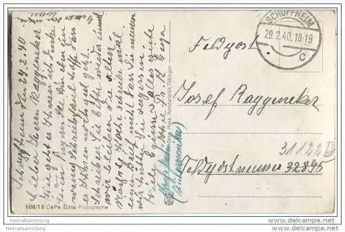 Schopfheim - Foto-AK - Feldpost