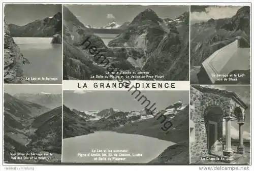 La grande Dixence - Foto-AK