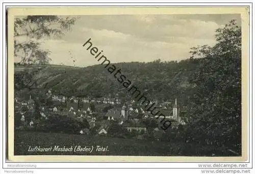 Mosbach - Gesamtansicht - Bahnpost