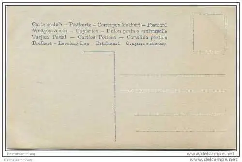 Im Berliner Tiergarten - Kaiserin - Kaiser - Prinz August Wilhelm nebst Braut
