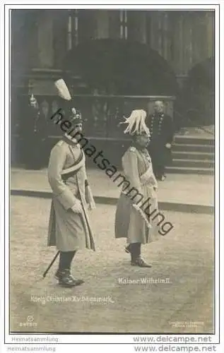 König Christian X. von Dänemark - Kaiser Wilhelm II.