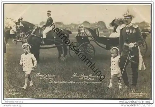 Prinz Wilhelm von Preussen - Prinz Louis Ferdinand von Preussen 1910