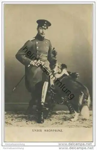 Kronprinz Wilhelm von Preussen - Hund
