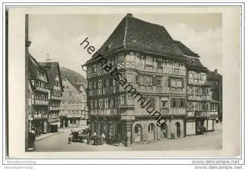 Mosbach - Das Palm&acute;sche Haus - Foto-AK