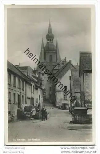 St. Wendel - Im Graben - Foto-AK