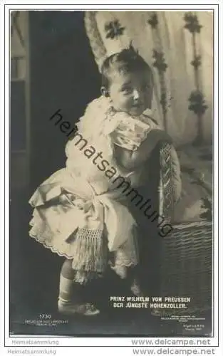 Prinz Wilhelm von Preussen - Sohn des Kronprinzenpaares