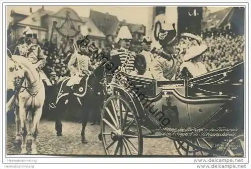 Einzug des Herzogs und der Herzogin Ernst August in Braunschweig